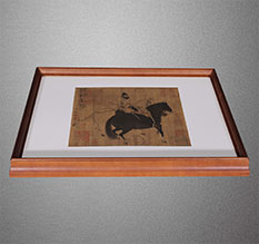 邕宁书画装裱配框服务案例